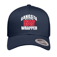 Gangsta Wrapper Funny Christmas Meme Xmas T Shirt Retro Trucker Cap | Artistshot