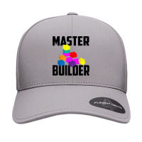 Master Builder  Cute Master Block Builder Bricks Gift T Shirt Seamless Cap | Artistshot