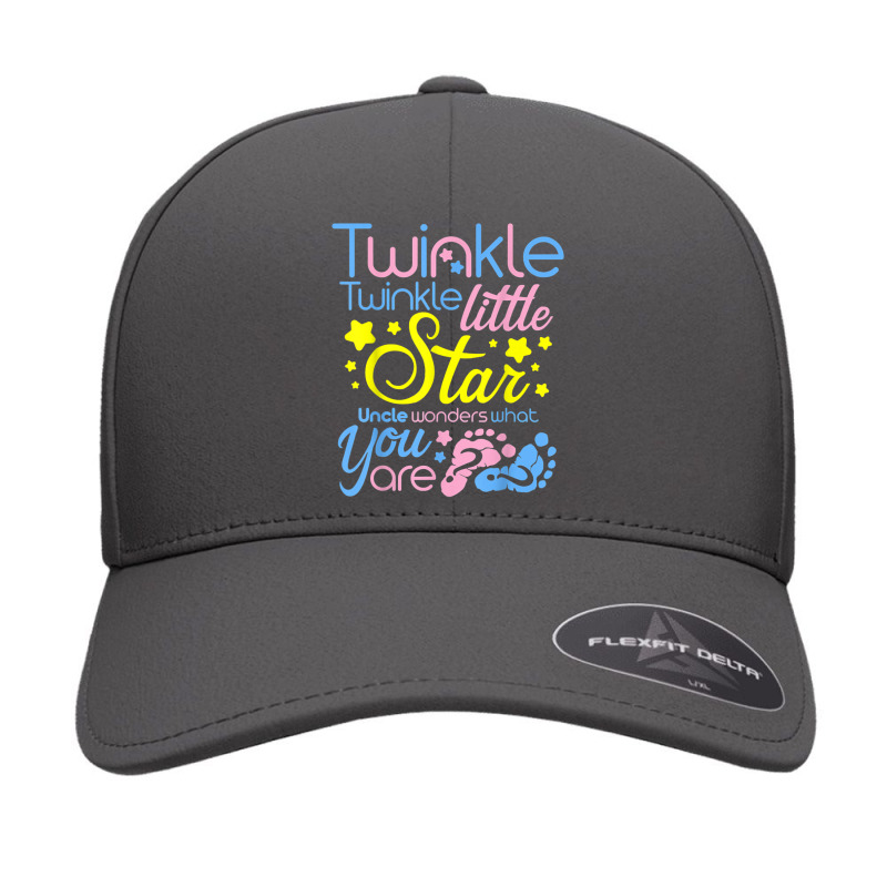 Twinkle.little.star Uncle Wonders What You Are Gender Reveal T Shirt Seamless Cap | Artistshot