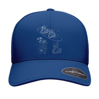 Wakeboard Blueprint Shirt   Wakeboarding Boat Wake Board Tee Seamless Cap | Artistshot