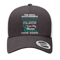 I Am The Storm Ovarian Cancer Warrior Yupoong Trucker Cap | Artistshot