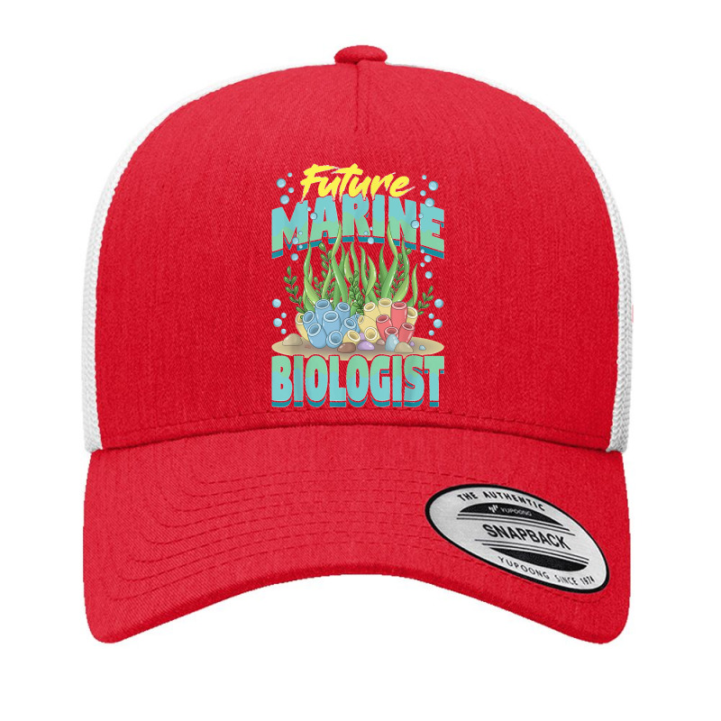 Future Marine Biologist Ocean Life Marine Biology Student Yupoong Trucker Cap | Artistshot