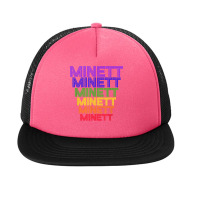 Minett House Colors T Shirt Foam Snapback Hat | Artistshot