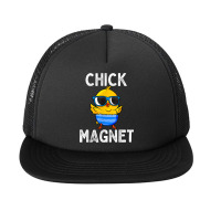 Chick Magnet Funny Easter Cute Baby Chicken Lover Kids Boys T Shirt Foam Snapback Hat | Artistshot