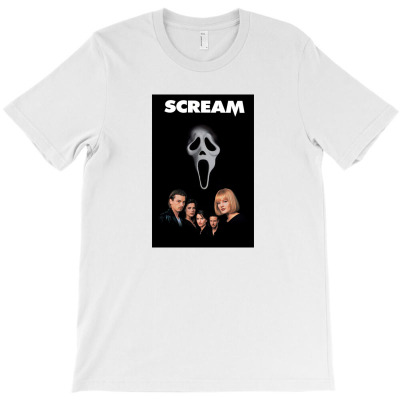 Scream Movie T-shirt Designed By Minikobuks