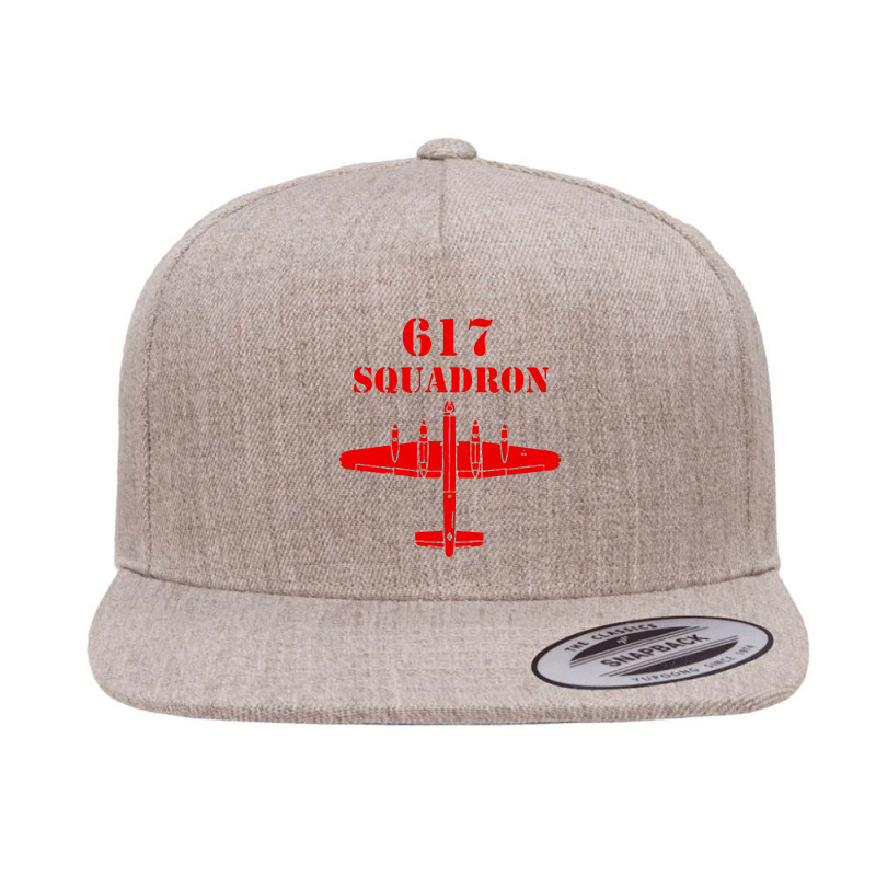 Avro Lancaster 617 5 panel snapback cap by Brigadir | Artistshot