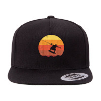 Wakeboard T Shirt 5 Panel Snapback Cap | Artistshot