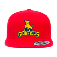 Johnson C. Smith University Golden Bulls 5 Panel Snapback Cap | Artistshot