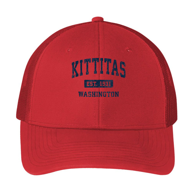 Kittitas Washington Wa Vintage Athletic Sports Design T Shirt Pa Trucker Cap by moneyydopoienlc | Artistshot