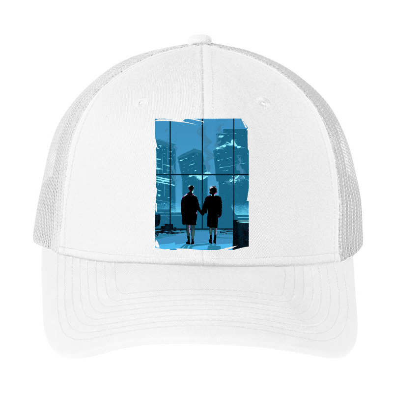 Mask Amor Comes Gifts Men Pa Trucker Cap by ArtistRamiro | Artistshot