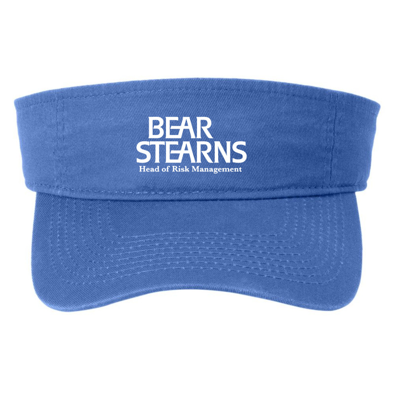 Bear Stearns   Head Of Risk Management Fashion Visor by Onde Mande | Artistshot