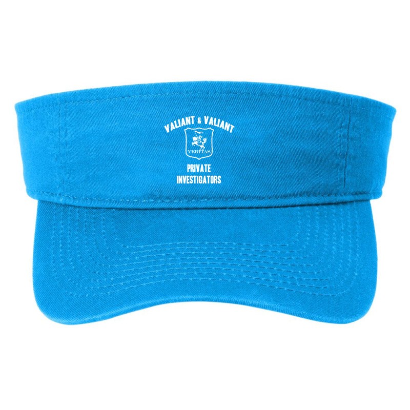 Valiant And Valiant Private Investigators Fashion Visor by Menelz | Artistshot