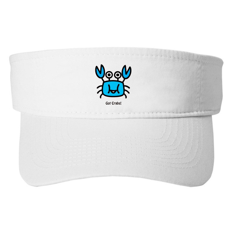 Got Crabs Fashion Visor by ARpemie | Artistshot