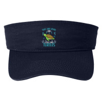 This Girl Runs On Jesus And Turtles Cute Sea Turtle Quote Fashion Visor | Artistshot