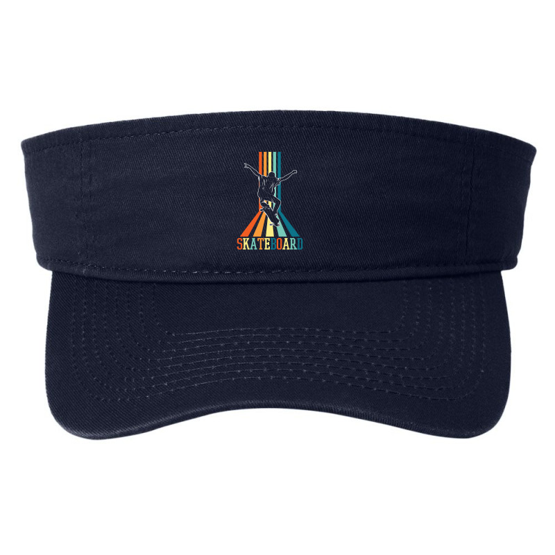 Retro Skateboard Skateboarding 23418449 Fashion Visor | Artistshot