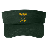 Michigan Total Solar Eclipse 2017 T Shirt Fashion Visor | Artistshot