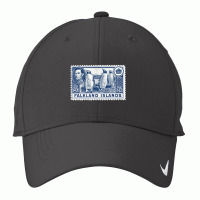 Vintage Falkland Islands Postage Stamp Design Nike Dri-fit Cap | Artistshot