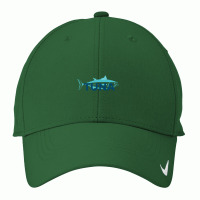 Line Art Blue Tuna Illustration Nike Dri-fit Cap | Artistshot