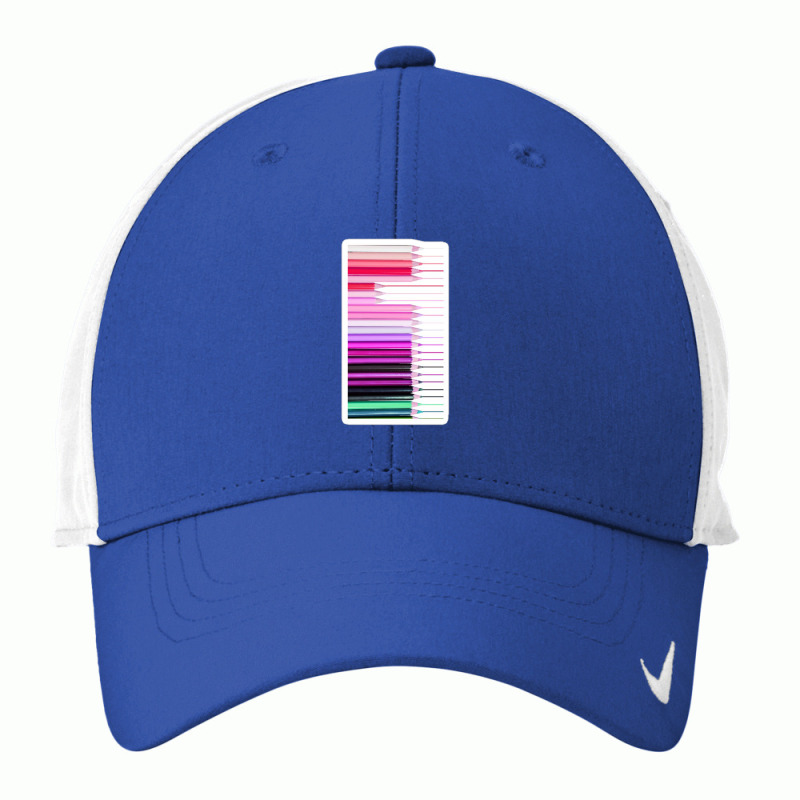 Elegant Pink White And Black Modern Geometric 17464414 Nike Dri-FIT Cap by Sri66 | Artistshot