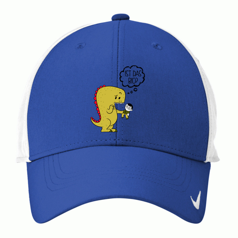 Organic Dinosaur Vegan Healthy Dino Brainless Shirt Nike Dri-FIT Cap by dedibo | Artistshot