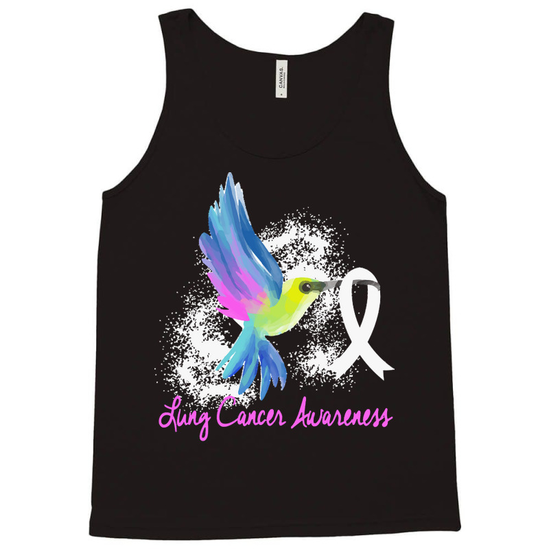 Lung Cancer T  Shirt Lung Cancer Awareness 3 Tank Top | Artistshot