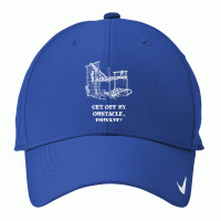 Get Off My Obstacle, Private! T Shirt Nike Dri-fit Cap | Artistshot