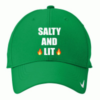 Salty And Lit T Shirt Christian Bold Faith Hope Joy Tee Nike Dri-fit Cap | Artistshot