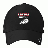 Latvia Basketball Fans Jersey   Latvian Flag Summer Sports T Shirt Nike Dri-fit Cap | Artistshot