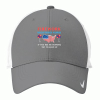 Womens Registered Nurse Fireworks Usa Independence Day 4th July T Shir Nike Dri-fit Cap | Artistshot