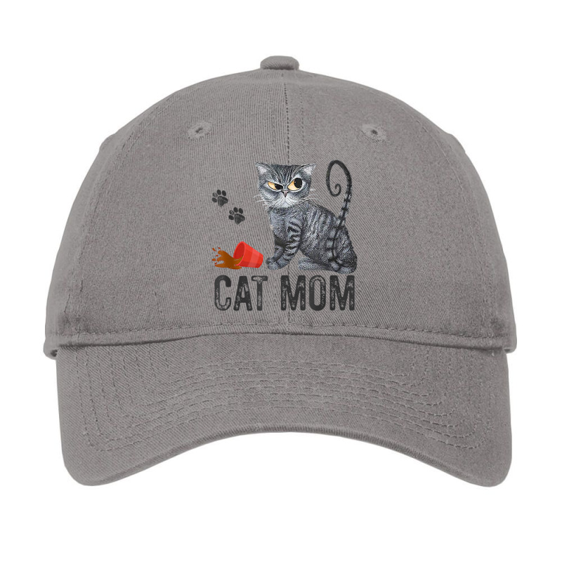 Best Cat Mom Adjustable Cap by Sandy | Artistshot