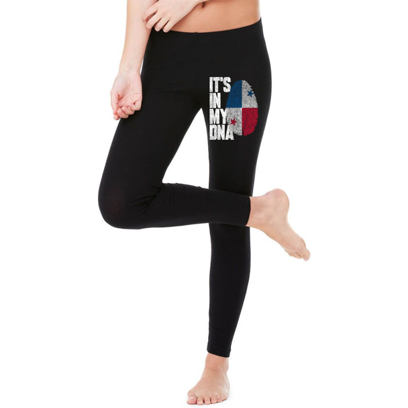 It's In My Dna Panamanian Proud Panama Flag Legging by moteestyle | Artistshot