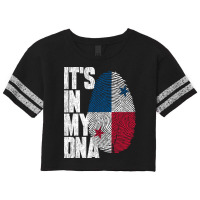 It's In My Dna Panamanian Proud Panama Flag Scorecard Crop Tee | Artistshot