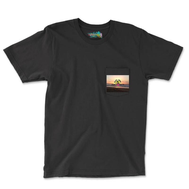 North Shore Surf Girls Pocket T-shirt | Artistshot