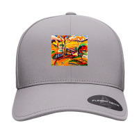 Cartoon Character Thundershower Men Women Seamless Cap | Artistshot