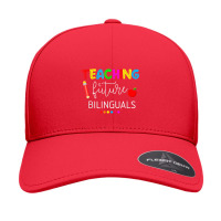 Teaching Future Bilinguals Spanish Teachers Back To School Seamless Cap | Artistshot