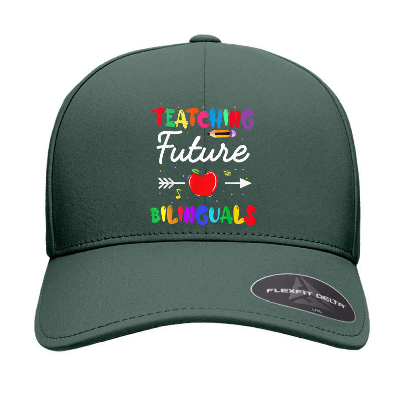 Teaching Future Bilinguals Spanish Teachers Back To School Seamless Cap by MadisonDesign | Artistshot