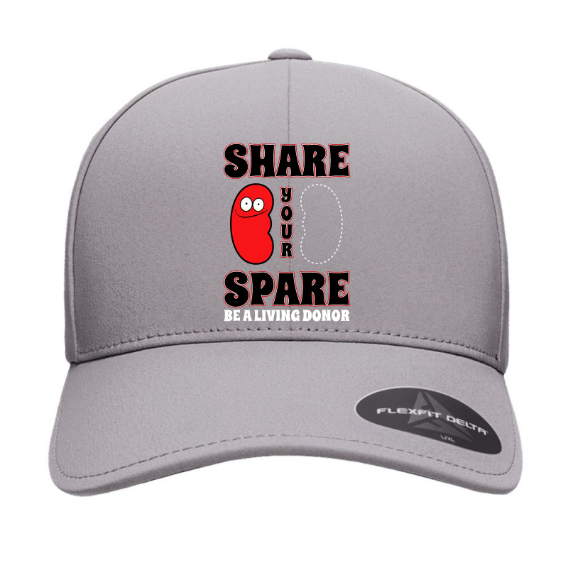 Organ Donation Awareness Share Your Spare Kidney Seamless Cap by trokeryth | Artistshot