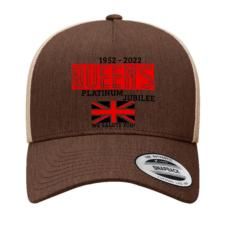 We Salute You Elizabeth Ii Yupoong Trucker Cap by Admiral Art | Artistshot