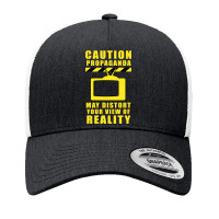 Graphic Music Propaganda Funny Gift Yupoong Trucker Cap | Artistshot