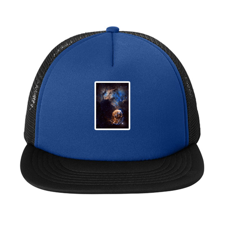 Meditation Is Listening To The Universe 42230301 Foam Snapback hat by hasbyart | Artistshot