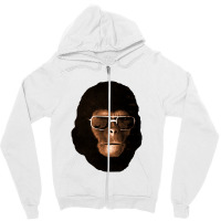 Monkey Warriors Planet Zipper Hoodie | Artistshot