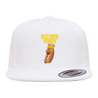 Funny Hot Dog For Women Girls Grilled Wiener Sausage Buns T Shirt 5 Panel Snapback Cap | Artistshot