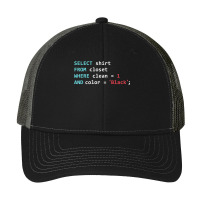 Programmer Sql Query Geek Database Coding Premium T Shirt Pa Trucker Cap | Artistshot