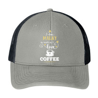 I Love Malky As Much As I Love Coffee Gift For Him Pa Trucker Cap | Artistshot