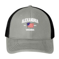 Alexandria Virginia Va Usa Stars & Stripes Vintage Style Premium Pa Trucker Cap | Artistshot