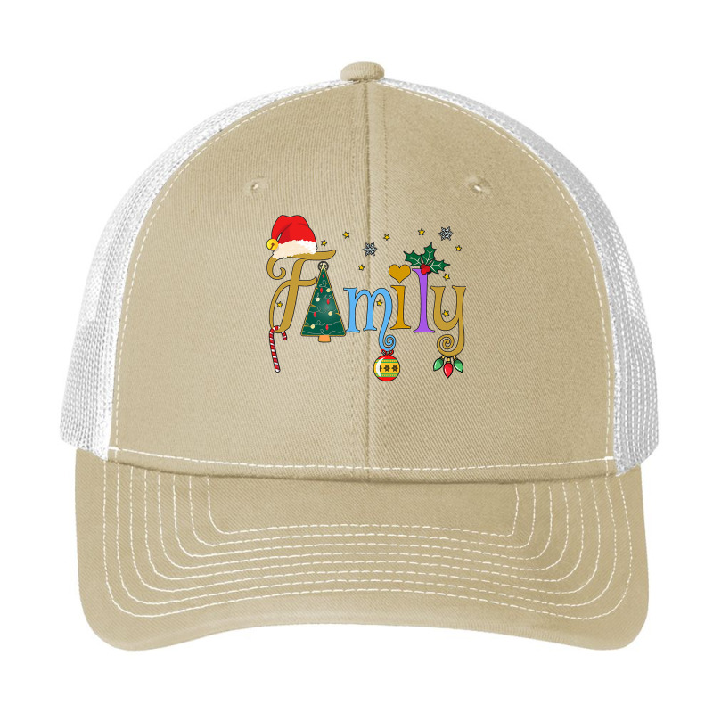 Family Letters Christmas Style Love My Family Christmas Pa Trucker Cap by VictorCruz | Artistshot