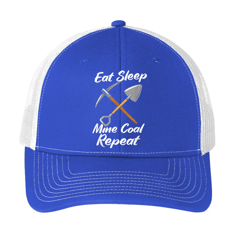 Coal Miner Eat Sleep Mine Coal Repeat T Shirt Pa Trucker Cap by bendlelobeltzoer | Artistshot