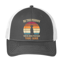 Dog People Be The Person Your Dog Thinks You Are Dog Pa Trucker Cap | Artistshot