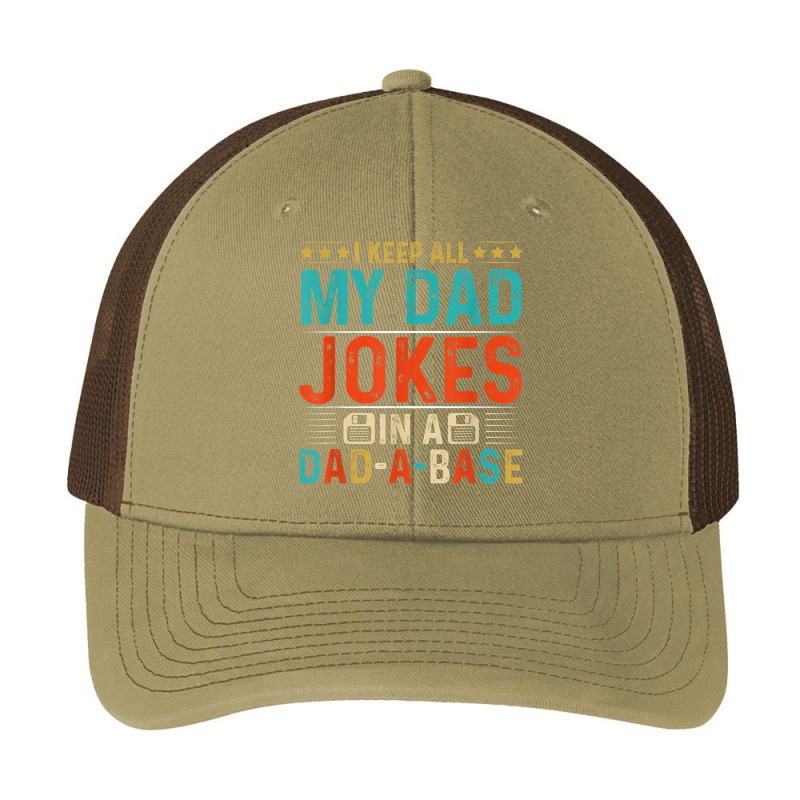 Mens Daddy Shirt. Dad Jokes Dad A Base Database Fathers Day T Shirt Pa Trucker Cap by BrandalynSaetern | Artistshot