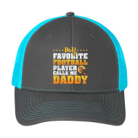 Mens My Favorite Football Player Calls Me Daddy Fathers Day Pa Trucker Cap | Artistshot